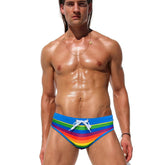 Taste The Rainbow Push Up Swim Briefs